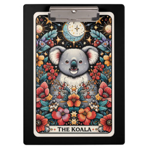 Porte-bloc Carte de Tarot du Koala Animal Spirituel Mignon