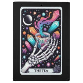 Porte-bloc Carte de Thé Tarot | Main de squelette (Dos)