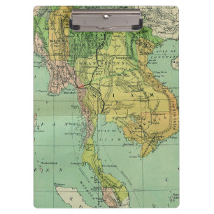 Porte-bloc Carte des antiquités en Asie