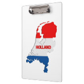 Porte-bloc Carte des Pays-Bas (Gauche)