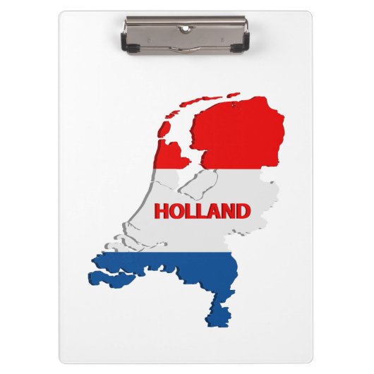 Porte-bloc Carte des Pays-Bas (Devant)