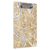 Porte-bloc Carte dorée de ville de Rome (Swatch)