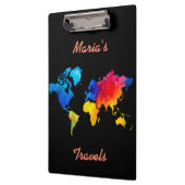 Porte-bloc Carte du monde (Gauche)