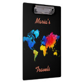 Porte-bloc Carte du monde (Swatch)