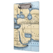 PORTE-BLOC CARTE DU MONDE : ERATOSTHENES (Gauche)