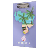 Porte-bloc carte du Venezuela (Gauche)