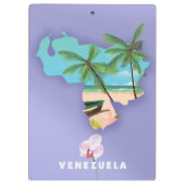 Porte-bloc carte du Venezuela (Dos)