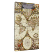 Porte-bloc Carte du Vieux Monde antique par Frederick de Wit, (Swatch)