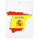 Porte-bloc Carte Espagne (Dos)