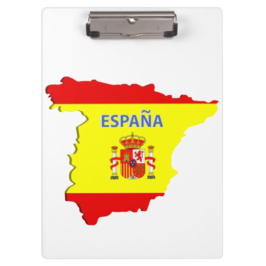 Porte-bloc Carte Espagne (Devant)