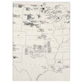 PORTE-BLOC CARTE : INDIENS D'AMERIQUE 2 (Dos)