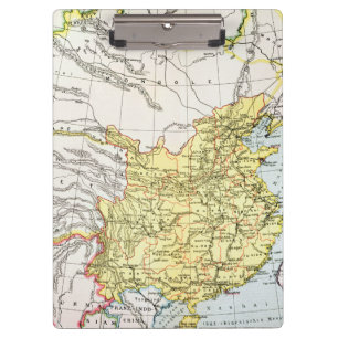 Porte-bloc CARTE : La CHINE, 1910