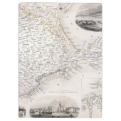 Porte-bloc CARTE : La CRIMÉE, c1855 (Dos)