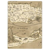 Porte-bloc CARTE : La JAMAÏQUE, 1767 (Dos)
