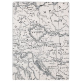 PORTE-BLOC CARTE : L'ALLEMAGNE ET L'AUTRICHE (Dos)