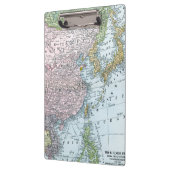 PORTE-BLOC CARTE : L'ASIE DE L'EST, 1907 (Gauche)