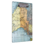 Porte-bloc CARTE : L'AUSTRALIE, c1890 (Swatch)