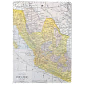 PORTE-BLOC CARTE : LE MEXIQUE (Dos)