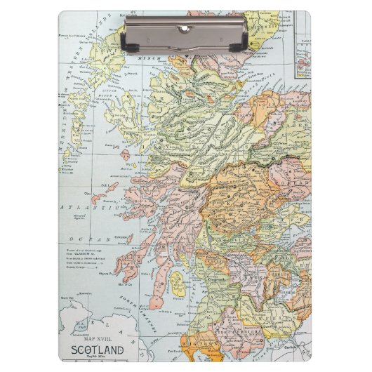 PORTE-BLOC CARTE : L'ECOSSE (Devant)