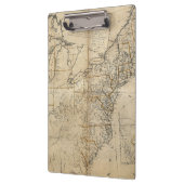 Porte-bloc CARTE : Les ETATS-UNIS, 1783 (Gauche)