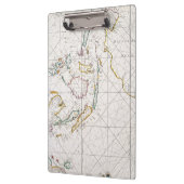 PORTE-BLOC CARTE : LES INDES EST, 1670 (Gauche)