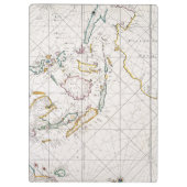 PORTE-BLOC CARTE : LES INDES EST, 1670 (Dos)