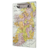 Porte-bloc CARTE : L'IRLANDE, c1890 (Gauche)