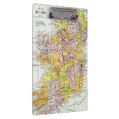 Porte-bloc CARTE : L'IRLANDE, c1890 (Swatch)