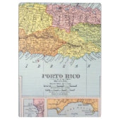 PORTE-BLOC CARTE : PORTO RICO, 1900 (Dos)