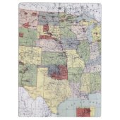 PORTE-BLOC CARTE : RÉSERVATIONS, 1892 (Dos)