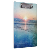 Porte-bloc Cascade du coucher de soleil de la plage du Pacifi (Swatch)