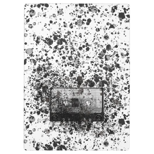 Porte-bloc Cassette audio rétro (Dos)