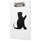 Porte-bloc Cat dit bonjour (Gauche)