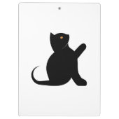 Porte-bloc Cat dit bonjour (Dos)