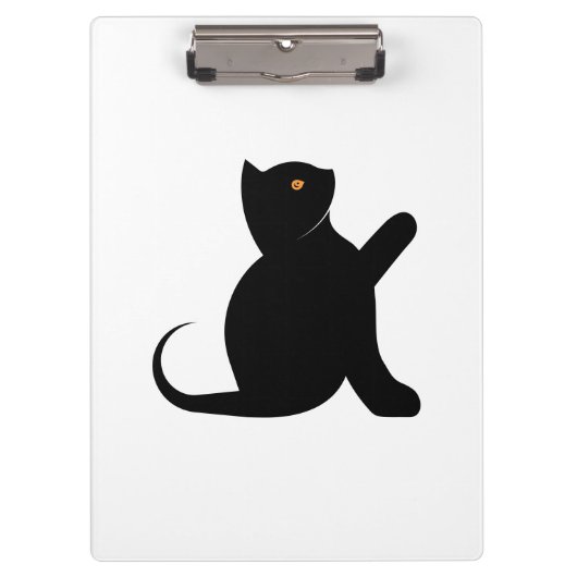 Porte-bloc Cat dit bonjour (Devant)