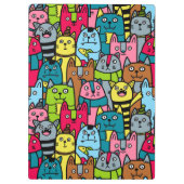 Porte-bloc Cat et kitten (Dos)