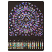 Porte-bloc Cathédrale Notre-Dame de Paris Rose (Dos)