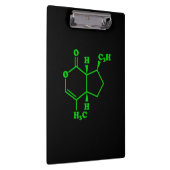 Porte-bloc Catnip Nepetalactone Formule chimique moléculaire (Swatch)