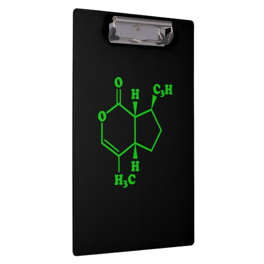 Porte-bloc Catnip Nepetalactone Formule chimique moléculaire (Swatch)