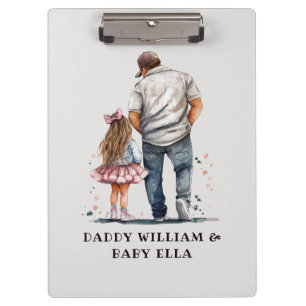 Porte-bloc Caution père et fille noire (14)