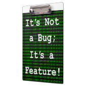 Porte-bloc Ce n'est pas un bug ; c'est une fonctionnalité ! (Gauche)