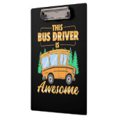 Porte-bloc Ce Pilote De Bus Est Super (Gauche)
