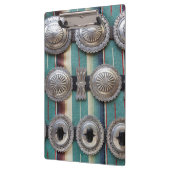 Porte-bloc Ceintures argentées à vendre, Santa Fe, Nouveau (Gauche)