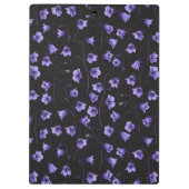 Porte-bloc Cellules bleues de minuit, cloches, Bellflowers (Dos)