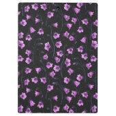 Porte-bloc Cellules bleues de minuit, cloches, Bellflowers 2 (Dos)