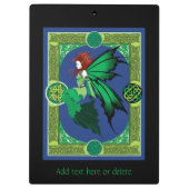 Porte-bloc Celtic Knot Work Green Fairy (Dos)