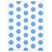Porte-bloc Cercles bleus (Dos)