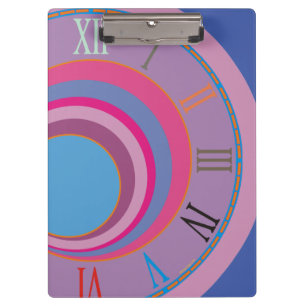 Porte-bloc Cercles tourbillonnants en forme de poule sur mesu
