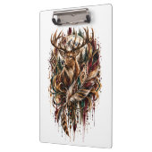 Porte-bloc Cerf Boho, Rêvant de Cerf (Gauche)