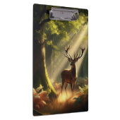 Porte-bloc Cerf dans la forêt matinale (Swatch)